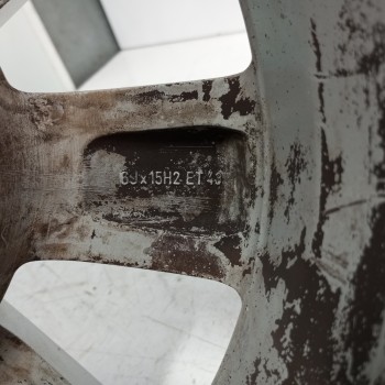 Recambio de llanta para opel meriva (2006 - 2010) 1.6 16v referencia OEM IAM 13211455 6JX15H2 ET43 4H 4X100