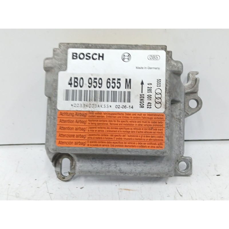 Recambio de centralita airbag para audi a6 c5 (4b2, 4b4) 1.9 tdi referencia OEM IAM 4B0959655M  0285001432