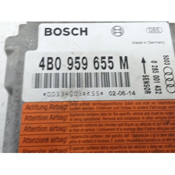 Recambio de centralita airbag para audi a6 c5 (4b2, 4b4) 1.9 tdi referencia OEM IAM 4B0959655M  0285001432