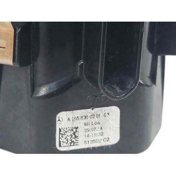 Recambio de rejilla aireadora para mercedes-benz clase c (w205) c 220 bluetec / d (205.002, 205.004) referencia OEM IAM A2058300