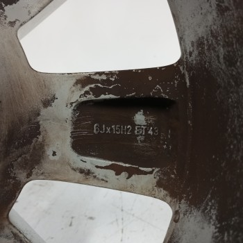 Recambio de llanta para opel meriva (2006 - 2010) 1.6 16v referencia OEM IAM 13211455 6JX15H2 ET43 4H 4X100