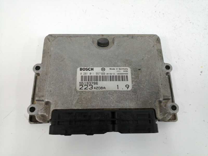 Recambio de centralita motor uce para fiat doblo (119) 1.9 jtd cat referencia OEM IAM 55193786 0281011557 