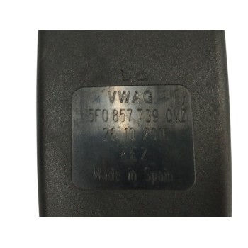 Recambio de enganche cinturon derecho para seat leon (5f1) 1.2 tsi referencia OEM IAM 5F0857739 TRASERO 
