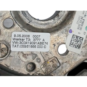Recambio de volante para volkswagen passat berlina (3c2) 1.4 16v tsi referencia OEM IAM 3C0419091AB  
