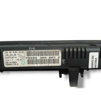 Recambio de cuadro instrumentos para renault scenic ii 1.5 dci diesel referencia OEM IAM P8200365607E  