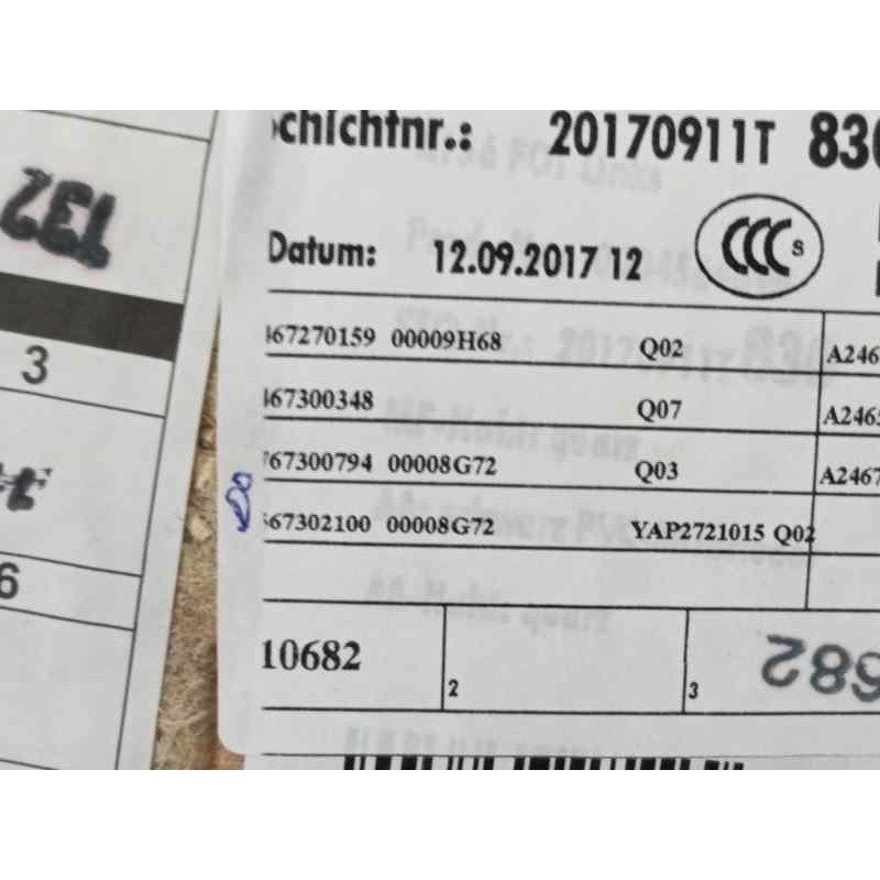 GUARNECIDO PUERTA TRASERA IZQUIERDA