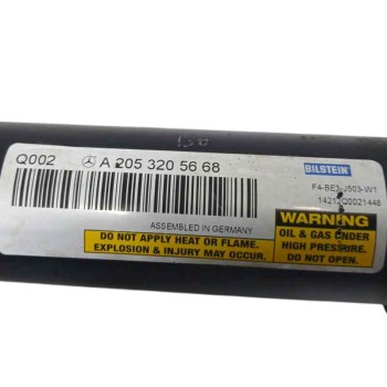Recambio de amortiguador delantero izquierdo para mercedes-benz clase c (w205) c 220 bluetec / d (205.002, 205.004) referencia O