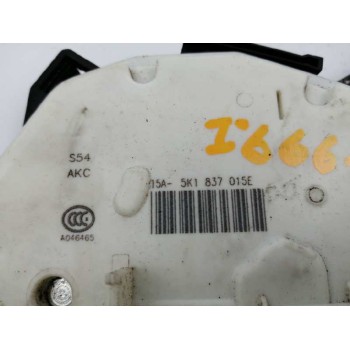 Recambio de cerradura puerta delantera izquierda para volkswagen golf vii variant (bv5) 1.6 tdi referencia OEM IAM 5K1837015E  