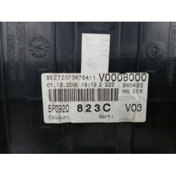 Recambio de cuadro instrumentos para seat altea (5p1) 1.9 tdi referencia OEM IAM 5P0920823C 110080280010 