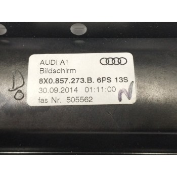 Recambio de pantalla multifuncion para audi a1 sportback (8xa) attraction referencia OEM IAM 8X0857273B  