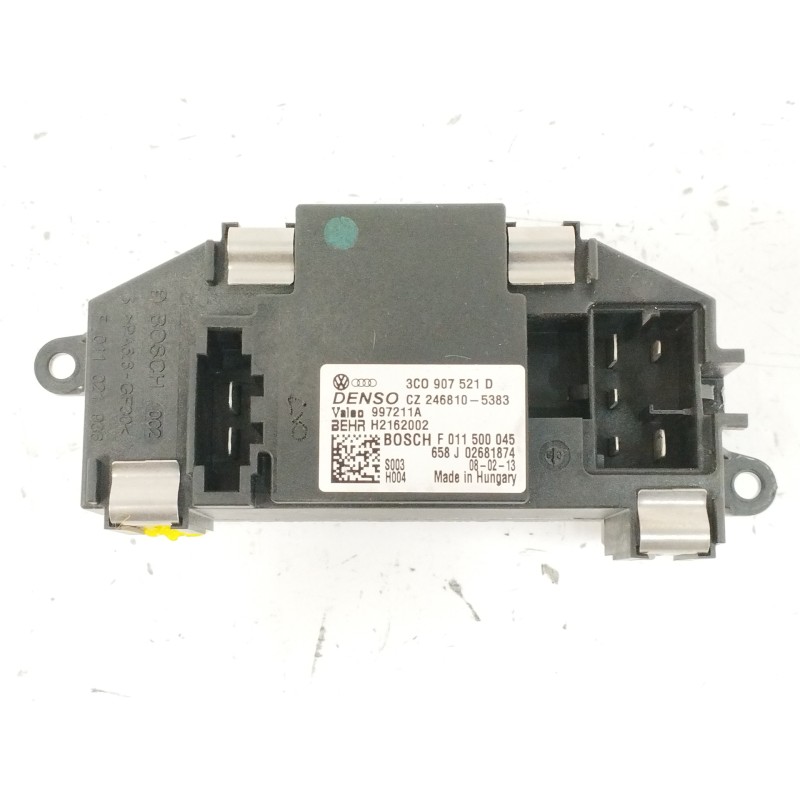 Recambio de resistencia calefaccion para volkswagen passat berlina (3c2) 2.0 tdi referencia OEM IAM 3C0907521D CZ268105383 