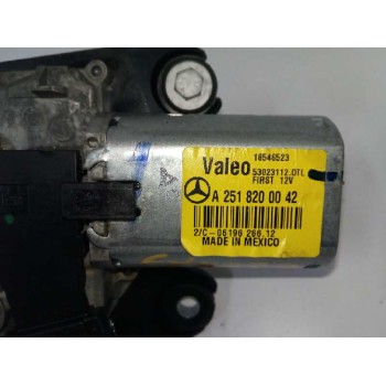 Recambio de motor limpia trasero para mercedes-benz clase r (w251) 3.0 cdi cat referencia OEM IAM A2518200042  