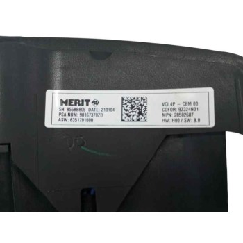 Recambio de mando volante para citroën c4 picasso 1.2 12v e-thp / puretech referencia OEM IAM 98167370ZD  