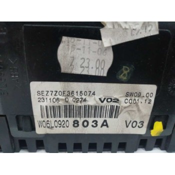 Recambio de cuadro instrumentos para seat ibiza (6l1) 1.4 tdi referencia OEM IAM 6L0920803A  