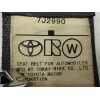 Recambio de cinturon seguridad trasero izquierdo para toyota previa (r30) 2.0 turbodiesel cat referencia OEM IAM 7J2990 TERCERA 