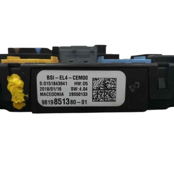 Recambio de caja reles / fusibles para citroën c4 picasso 1.2 12v e-thp / puretech referencia OEM IAM 9819851380  