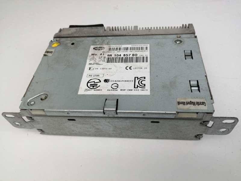 Recambio de sistema audio / radio cd para citroën c4 picasso 1.6 blue-hdi fap referencia OEM IAM 9810485780  