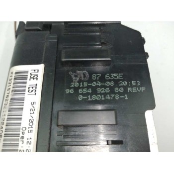 Recambio de caja reles / fusibles para citroën c4 picasso 1.6 blue-hdi fap referencia OEM IAM 9665492680  