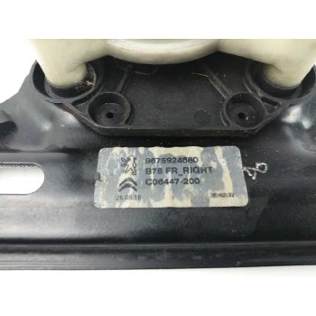 Recambio de elevalunas delantero derecho para citroën c4 picasso 1.6 blue-hdi fap referencia OEM IAM 9675924680 9675288880 