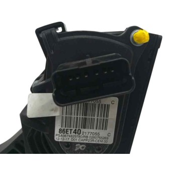 Recambio de potenciometro pedal para citroën c4 picasso 1.2 12v e-thp / puretech referencia OEM IAM 9674829180 86ET40 