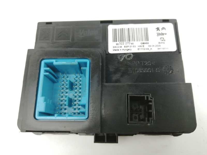 Recambio de modulo electronico para peugeot 3008 gt line referencia OEM IAM 9832227080 Recambio de modulo electronico para peugeot 3008 gt line referencia OEM IAM 9832227080