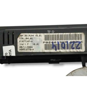 Recambio de cuadro instrumentos para renault scenic ii 1.5 dci diesel referencia OEM IAM P8200365607E  