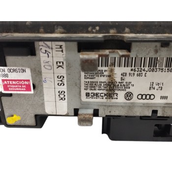 Recambio de pantalla multifuncion para audi a8 (4e2) 4.0 v8 32v tdi biturbo cat (ase) referencia OEM IAM 4E0919603E  