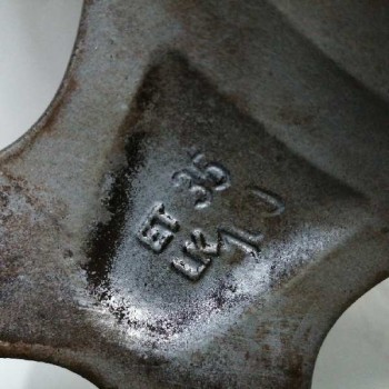 Recambio de llanta para mini mini (r50,r53) 1.6 16v cat referencia OEM IAM KBA45579 7,0JX17H2 ET35 