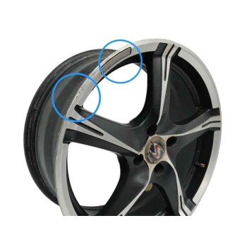 Recambio de llanta para opel astra g berlina 1.6 16v referencia OEM IAM SUG770 17X7J ET38 4H 4X100