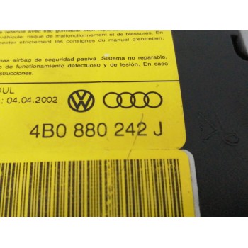Recambio de airbag lateral delantero derecho para audi allroad quattro (4b5) 2.5 v6 24v tdi referencia OEM IAM 4B0880242J  