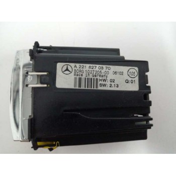 Recambio de pantalla multifuncion para mercedes-benz clase s (w221) berlina 3.5 v6 cat referencia OEM IAM A2218270370 RELOJ 1027