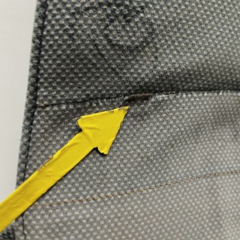 Recambio de asiento delantero derecho para renault fuego 2.0 referencia OEM IAM  OBSERVAR FOTO 