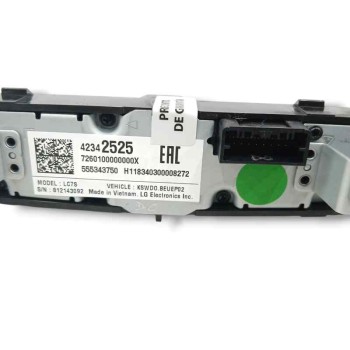 Recambio de mando multifuncion para opel astra k sports tourer 1.6 cdti dpf referencia OEM IAM 42342525 CONTROLES PANTALLA 