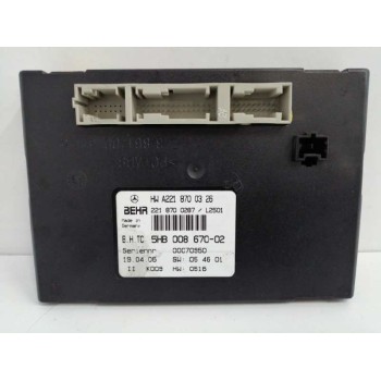 MODULO ELECTRONICO A2218700326 5HB00867002 