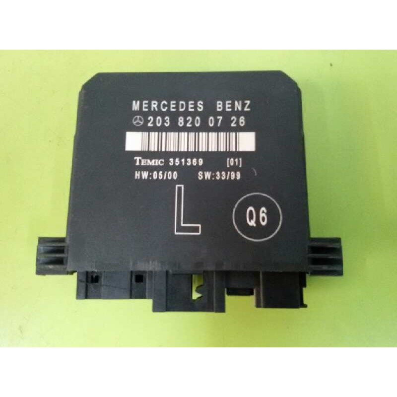 Recambio de modulo confort para mercedes-benz clase c (w203) berlina 200 compressor (203.045) referencia OEM IAM 2038200726  