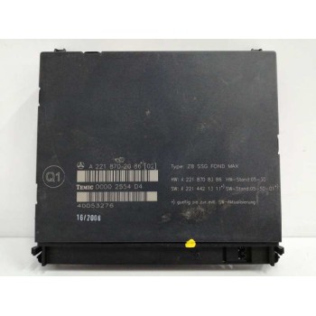 MODULO ELECTRONICO A2218702086 ASIENTO 0002554D4