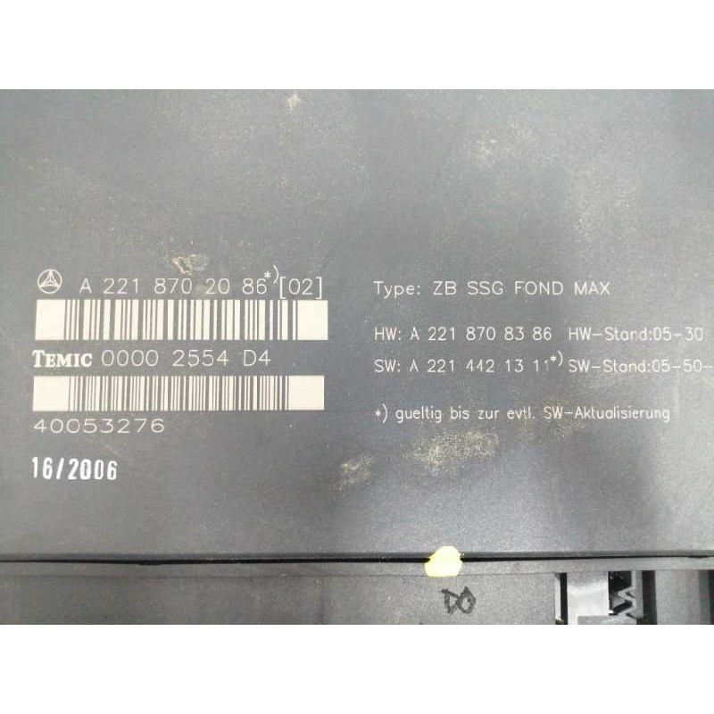 MODULO ELECTRONICO ASIENTO 0002554D4