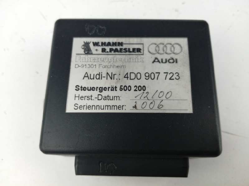 Recambio de modulo electronico para audi a8 (d2) 4.2 quattro referencia OEM IAM 4D0907723 SISTEMA EXTINTOR 