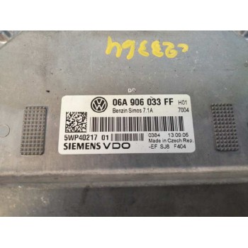 Recambio de centralita motor uce para seat leon (1p1) 1.6 referencia OEM IAM 06A906033FF 5WP40217 
