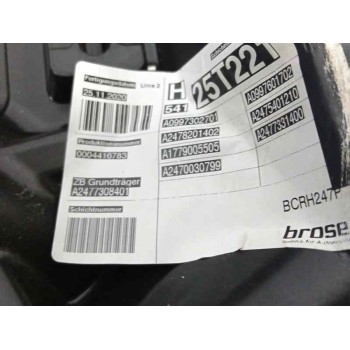 Recambio de elevalunas trasero izquierdo para mercedes-benz benz gla (h247) gla 200 d (247.712) referencia OEM IAM A2477308401  