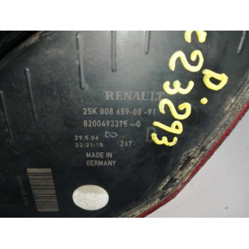Recambio de piloto trasero derecho para renault scenic ii 1.5 dci diesel referencia OEM IAM 8200493375G  