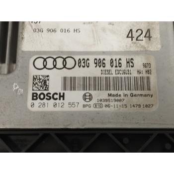 Recambio de centralita motor uce para audi a6 berlina (4f2) 2.0 tdi referencia OEM IAM 03G906016HS 0281012557 