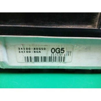 Recambio de cuadro instrumentos para suzuki ignis rg (fh) gl (5-ptas.) referencia OEM IAM 3410080G50  