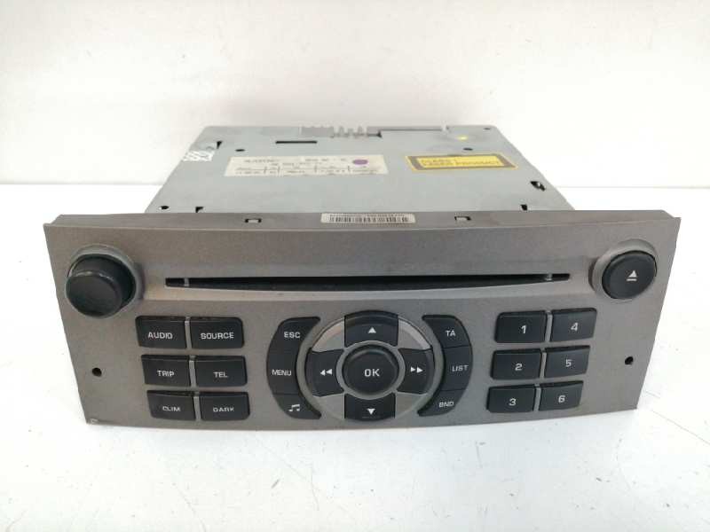 Recambio de sistema audio / radio cd para peugeot 407 1.8 16v cat referencia OEM IAM 9659142777  