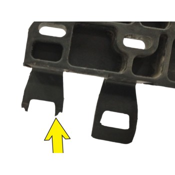 Recambio de electroventilador para opel vivaro 1.9 cdti cat (f9q-762) referencia OEM IAM 91168026 SOPORTE DAÑADO 8200151873