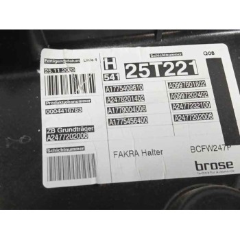Recambio de elevalunas delantero derecho para mercedes-benz benz gla (h247) gla 200 d (247.712) referencia OEM IAM A2477202006  