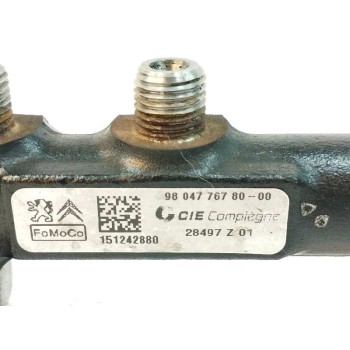 Recambio de rampa inyectora para citroën c4 picasso 1.6 blue-hdi fap referencia OEM IAM 9804776780  