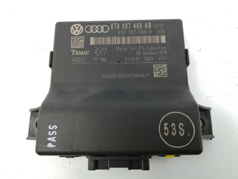 Recambio de modulo electronico para audi a4 ber. (b8) 2.0 tdi referencia OEM IAM 8T0907468AB  