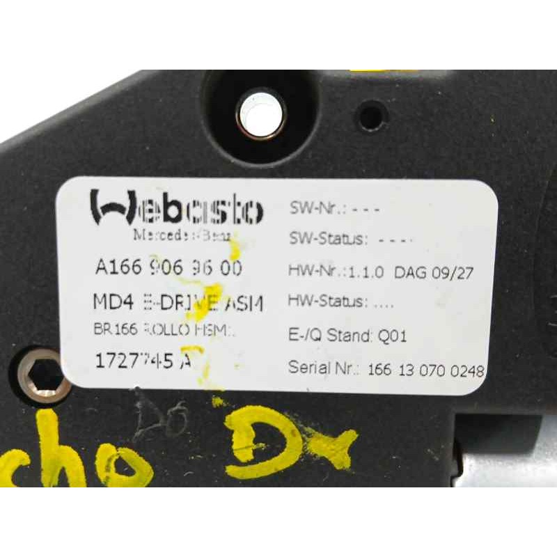 MOTOR TECHO ELECTRICO