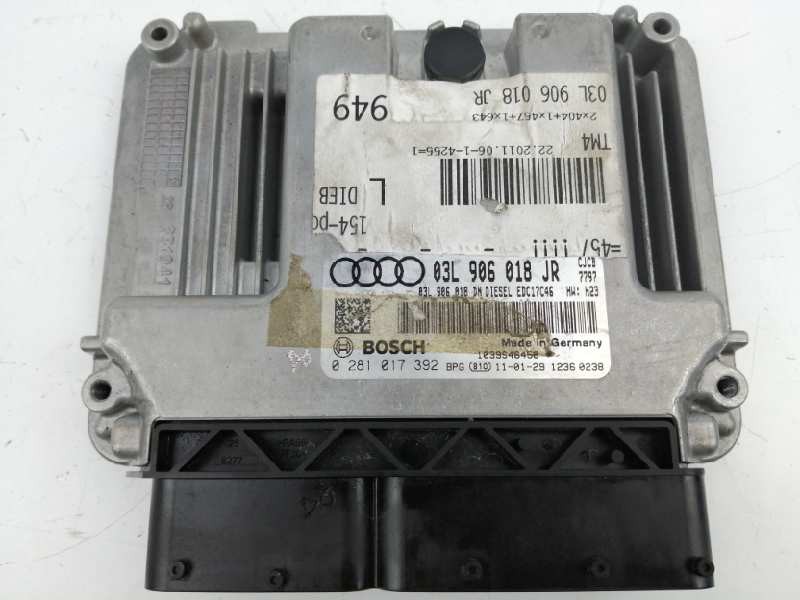 Recambio de centralita motor uce para audi a4 ber. (b8) 2.0 tdi referencia OEM IAM 03L906018JR 0281017392 Recambio de centralita motor uce para audi a4 ber. (b8) 2.0 tdi referencia OEM IAM 03L906018JR 0281017392